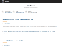 Tablet Screenshot of how2fix.net